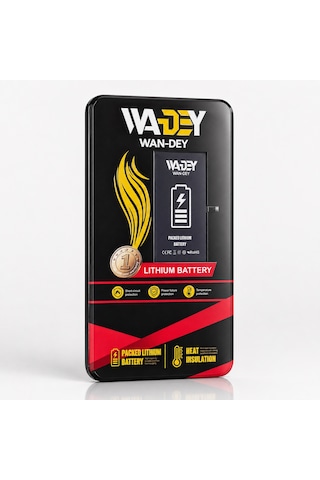 Wan-dey Apple iPhone Uyumlu 14 Pro Max Uyumlu Batarya 4950 Mah Uyarı Vermeyen Pil