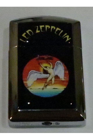Taşlı Gazlı Çakmak-LED ZEPLİN