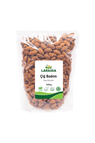 Çiğ Badem 100g Raw Almonds Taze Yeni Mahsül 100 G