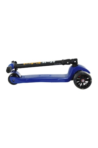 Voit 218C Işıklı Geniş 3 Teker Scooter-Lacivert