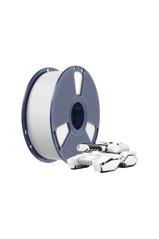 Sunlu Beyaz Pla Filament - 1.75mm - 1 Kg Beyaz