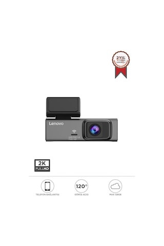 Lenovo S7/7701 Siyah 2k Hd Wifi Araç İçi Ön Araç Kamerası