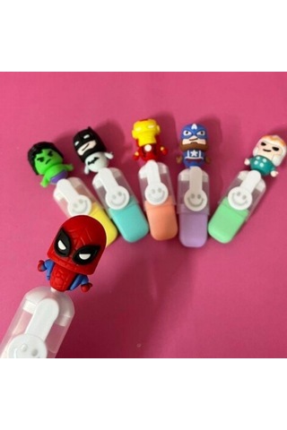 Marvel Karakter 6lı Fosforlu Kalem Seti 6689 Pastel Ultramarin