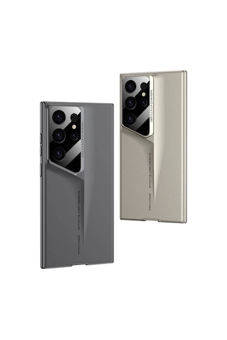 Galaxy Uyumlu S24 Ultra Kılıf Ultra İnce Kameralı Korumalı Sert Rubber Zore Procase Kapak