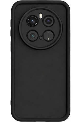 Honor Magic 7 Pro Uyumlu Kamera Çıkıntılı Mat Silikon Telefon Kılıfı Siyah