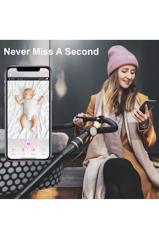 İbaby M2c Wifi Bebek Monitörü Kamera - Fhd Ses 1080p