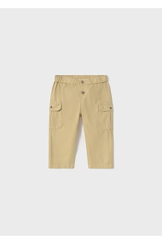 Mayoral 1581 Erkek Bebek Kargo Pantalon Sarı