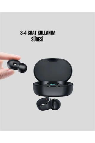 Tws Bluetooth Kulaklık Kulak İçi Kablosuz Dijital Göstergeli Çhassasiyet Cevaplayabilen