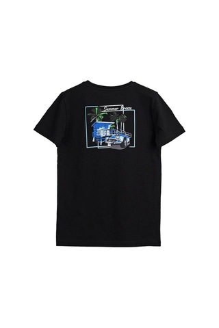 Bad Bear Dustin Çocuk Tişört 24.06.07.007-c01 SIYAH