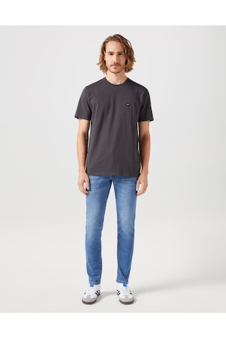 Regular Fit Normal Kesim Bisiklet Yaka %100 Pamuk Siyah Tişört W7NM203877M39 Siyah
