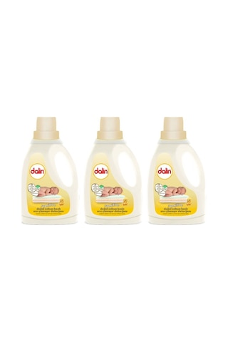 Dalin Sensitive Doğal Sabun Bazlı Parfümsüz Hipoalerjenik Çamaşır Deterjanı 20 Yıkama 3 x 1500 ML
