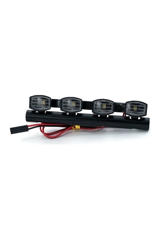 Novahub Trx-4 Ve Scx10 İçin 4'lü Led Aydınlatma Seti - 5v-7.4v Alüminyum Rc Aracı Aksesuarı