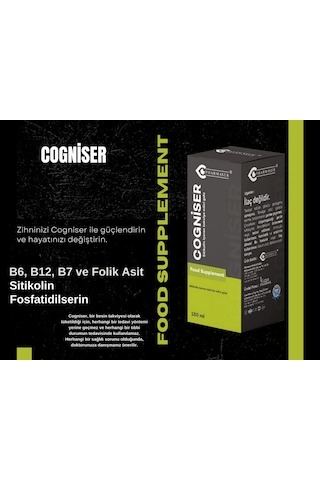 Pharmaser Cogniser Sitikolin İçeren Takviye Edici Gıda 150 ML