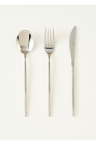Bella Maison Siena 42 Parça Çatal Kaşık Bıçak Seti Silver Silver