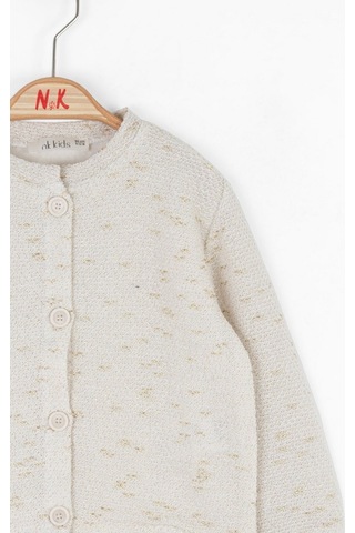 Glıtter Hırka Krem