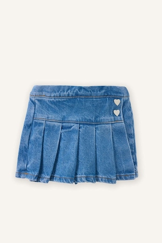 Defacto Jean Şort Etek Kız Bebek G8222a526hsnm28 Mavi-nm28