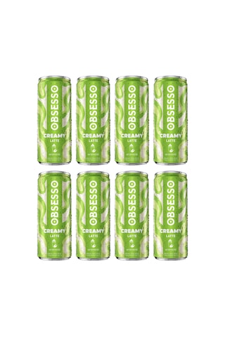 Obsesso Creamy Antep Fıstığı Latte 250 Ml X 8 Adet Hazır