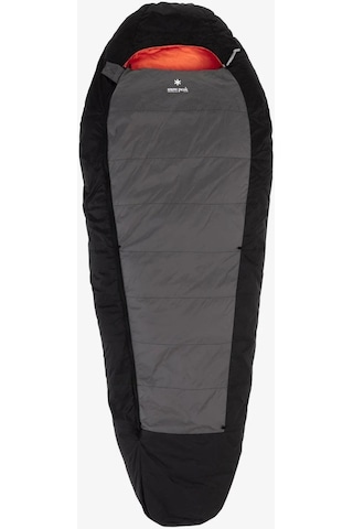 Snow Peak Delta-10 Sleeping Bag -7 C Ye Kadar Koruma Sağlayan Ördek Tüyü Uyku Tulumu 210 80 Cm Siyah - Turuncu 210 X 80