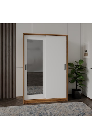 Başak Bambu Detaylı Dolap