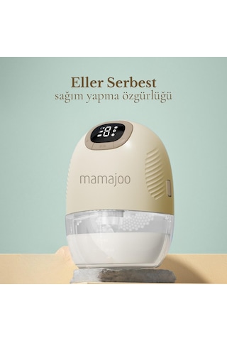 Mamajoo Gaia Giyilebilir Tekli Göğüs Pompası 140 Ml 27 Kademe Ayarı