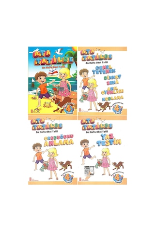 4.sınıftan 5.sınıfa Geçenler İçin Ata Tatilde Seti +10 Lu Hikaye Seti 3