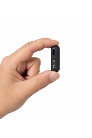32GB Ultra Mini Ses Kayıt Cihazı 5 Gün Kayıt Kesintisiz Ve Ses Sensörlü
