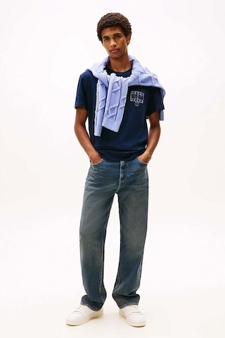 Tommy Jeans Erkek Tişört-dm0dm22319-12822 Mavi