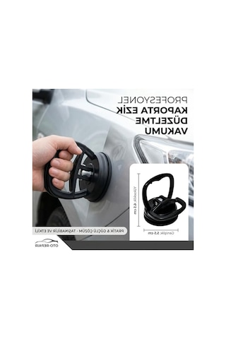 Mini Vantuz İle Araç Göçük Giderici, Pratik Kullanım