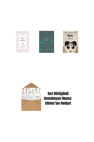 Hayal Ve Hakikat + Felatun Bey İle Rakım Efendi + Menfa + Okuma Sticker'ları