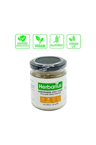 Herbarius Glutensiz Karnıyarık Otu Tozu 100 G