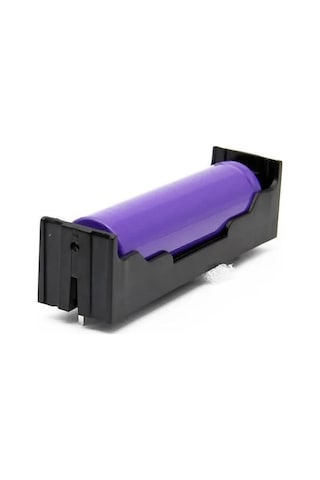 18650 Pcb Tip Pil Yuvası 1 Li 3.7v Akü Şarj Powerbank Pil Tutucu Kutusu Batarya Lityum Li-ion Pin