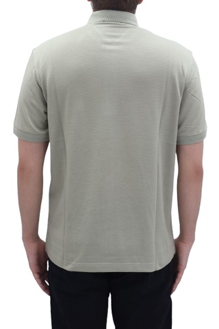 Santa Dmctekstil Erkek 102 Düz Klasik Kesim Rahat Kalıp Tek Cepli Polo Yaka T-shirt Yeşil
