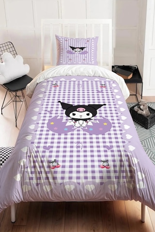 Dijital Baskı Kuromi Desen Nevresim