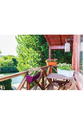 Serinova Büyük Balkon Saksı 11.5 Lt 33336858