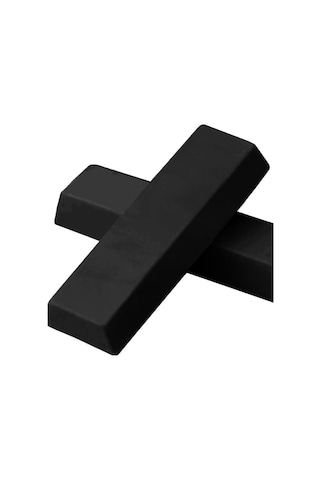 Profesyonel 205 Siyah Deri Yüzeyi Dolgu Mum Blok Siyah