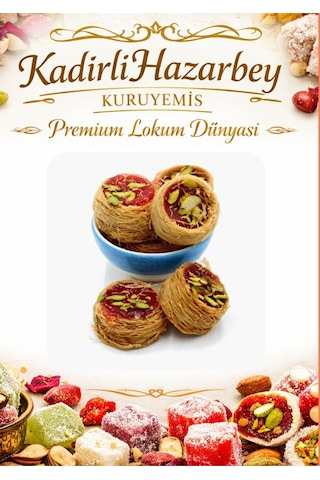 Kadirlihazarbey Orman Meyveli Kadayıflı Bülbül Yuvası 150 Gr