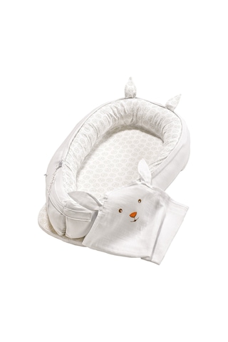 Unisex Lamb 2 Parça Babynest Seti Ortopedik Uyku Yatağı