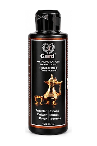 Gard Metal Parlatıcı & Bakım Cilası 125 ML