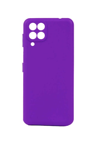 Zore Samsung Galaxy Uyumlu M33 Kılıf Omsy Biye Silikon - Mor