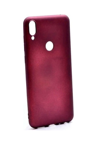 Asus Zenfone Max Pro Zb602kl Kılıf Zore Premier Silikon Kapak Mürdüm