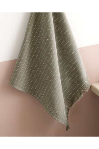 Eleta Pamuklu Yüz Havlusu - Gri 8684427190623 Gri