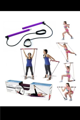 Pilates Studio Egzersiz Çubuğu Piates Squad Egzersiz Fitness Arac