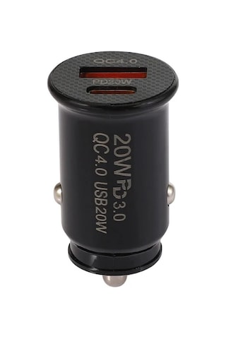 Ally 20w Usb Ve Type-c Çıkışlı Araç İçi Çakmaklık Hızlı Şarj Başlığı- 5775