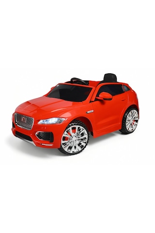 Freebebek Jaguar 12 Volt Kumandalı Akülü Araba Kırmızı