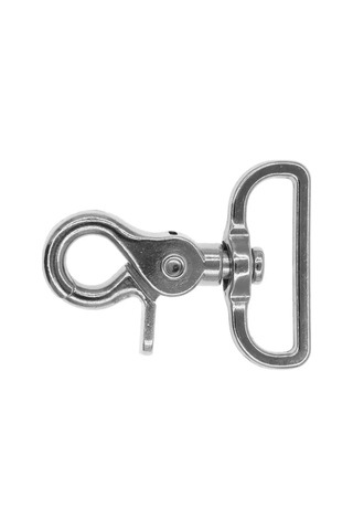 Zooone Kanca Karabinası Çinko Kaplama 37x60 Mm, Nikel Kaplı, Zoo One 141399890