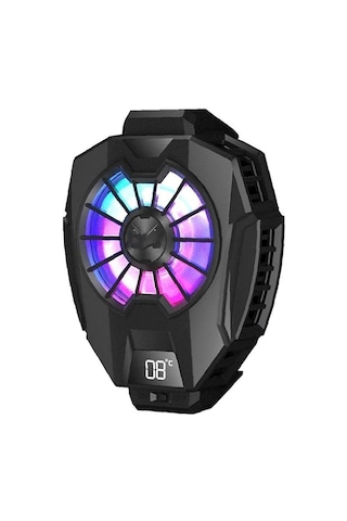 Android Ve İos Oyunları İçin Yarı İletken Soğutma Soğutma Fanı İle Telefon Soğutucu. Video İzlemek Ve Oyun Oynamak İçin