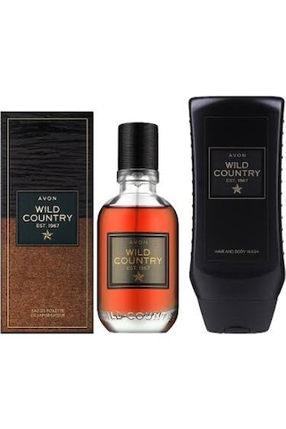 Avon Wild Country Erkek Parfüm Seti Odunsu