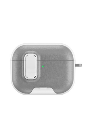 Apple Airpods Pro 3 3.nesil Rova Deri Kılıf - Beyaz