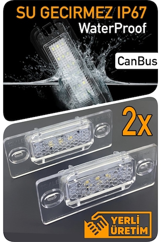 Volkswagen Vw Tiguan 5n Canbus Led Plaka Aydınlatma Ledi Lambası