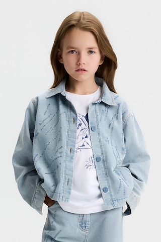 Xo Kids Kız Çocuk Ceket 8-14 Yaş 31704 Açık Mavi